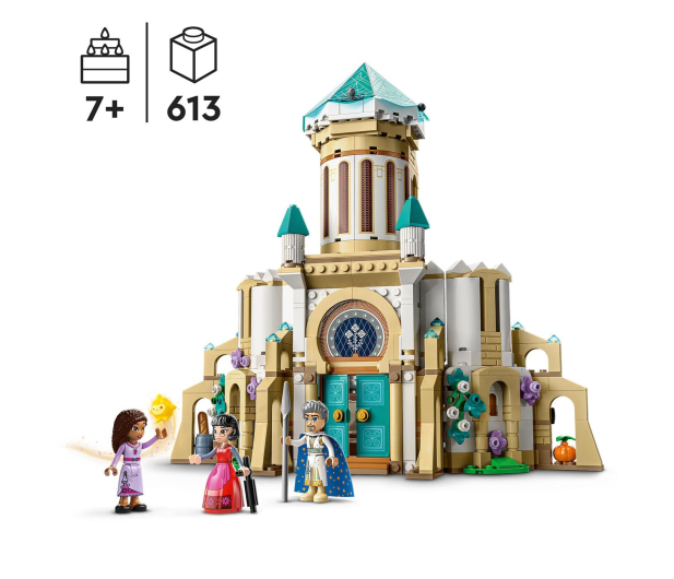 LEGO Disney Princess 43224 Zamek króla Magnifico - 1170622 - zdjęcie 3